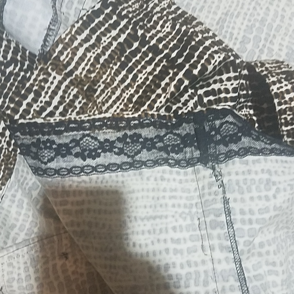Calvin Klein Animal Print Plus size dress - Picture 8 of 8